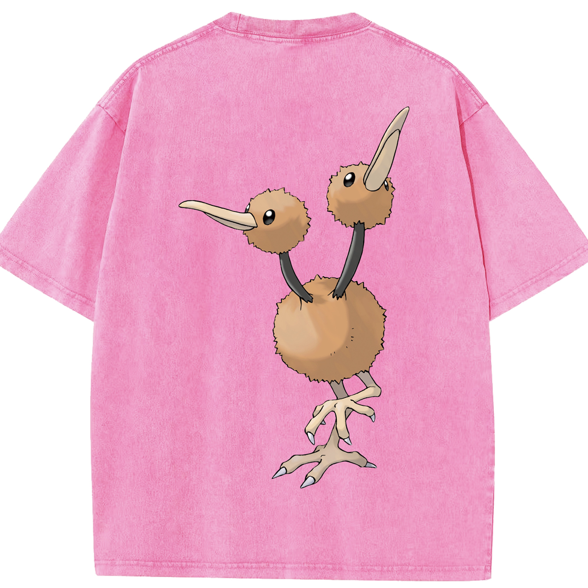 （画像用） ポケットモンスター Pokémon 綿100% ヴィンテージ風 半袖Tシャツ（背面プリント）